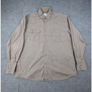 Schaefer Outfitters Button Up Mens XL Western Work Wear Outdoors Yoke Ranch